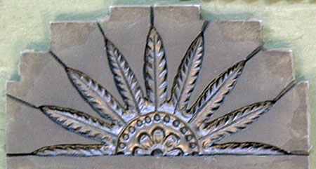 Detail of fanlight mould